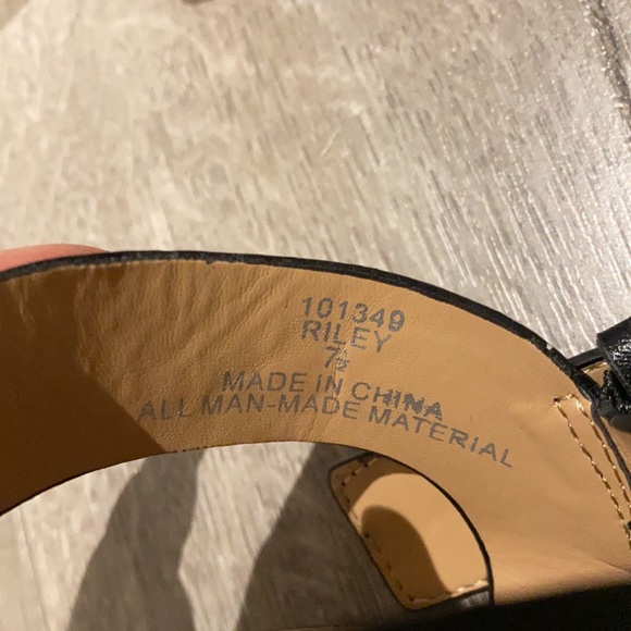 MICHAEL Black Wedges - Style Riley - Picture 9 of 9